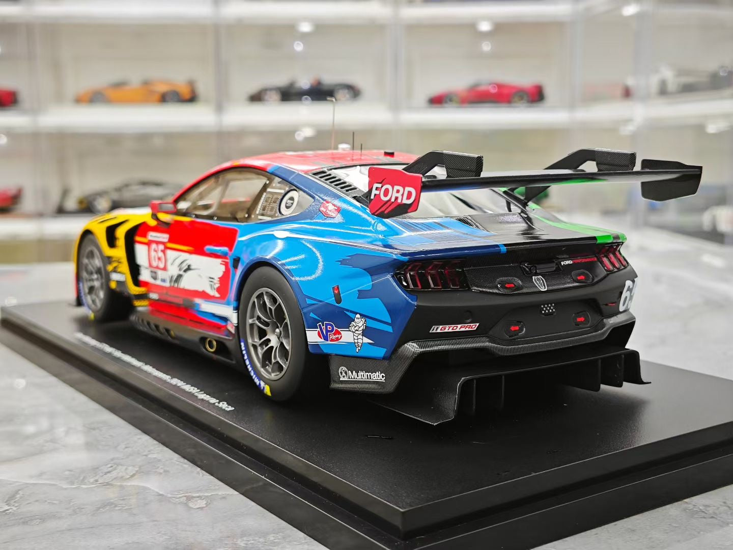 Topspeed 1/18 2024 Le Mans Ford Mustang GT3 Resin Model