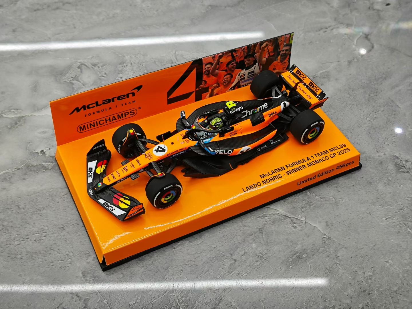Minichamps 1/43 2025 Monaco Grand Prix MCL39 Norris F1