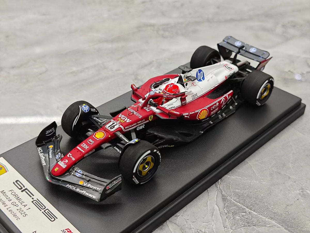 Looksmart 1:43 SF25 (2025 Monza) – Leclerc F1