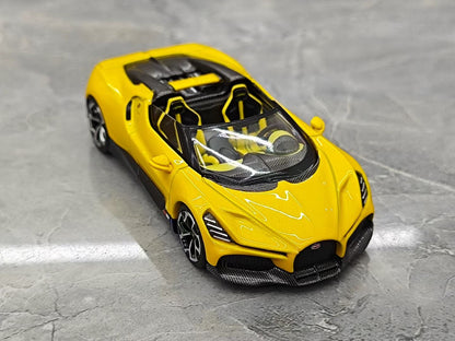 MINI GT Bugatti W16 Roadster 1:64 #1137 – Shrink-wrapped: 115 / Blister card: 123