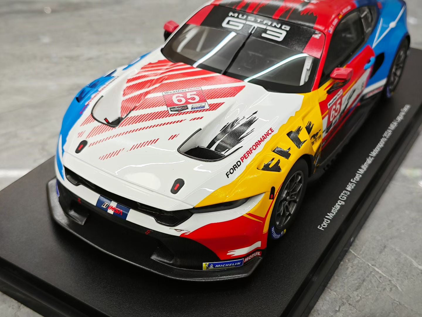 Topspeed 1/18 2024 Le Mans Ford Mustang GT3 Resin Model