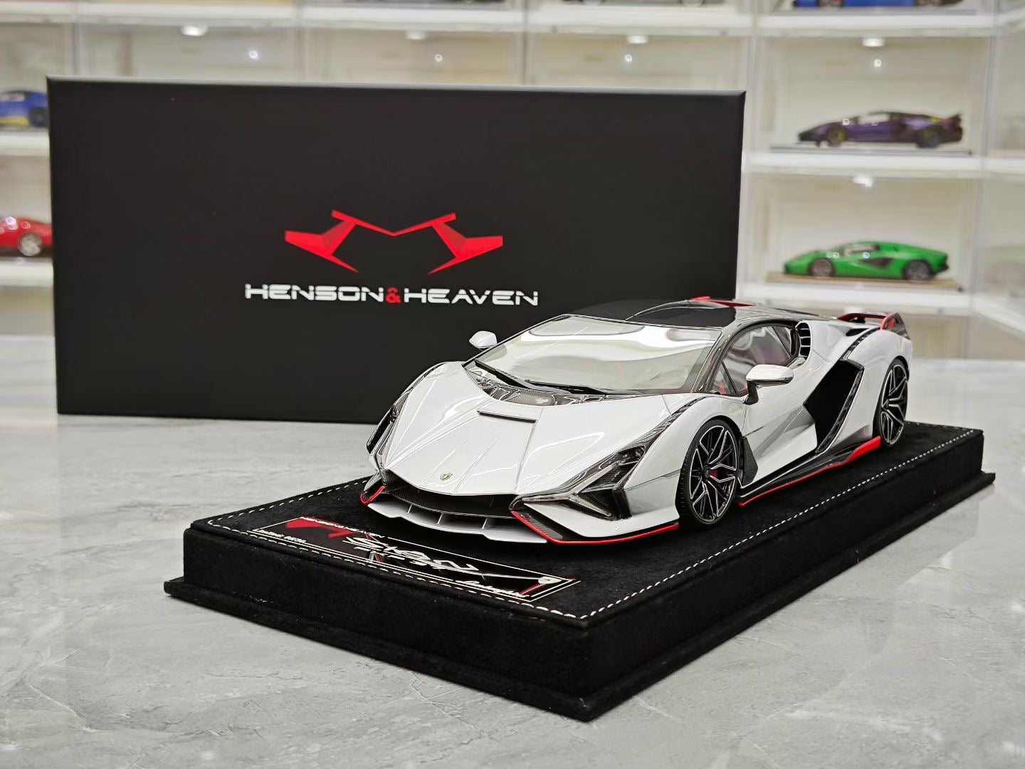 HH Model 1/18 Lamborghini Sian FKP 37