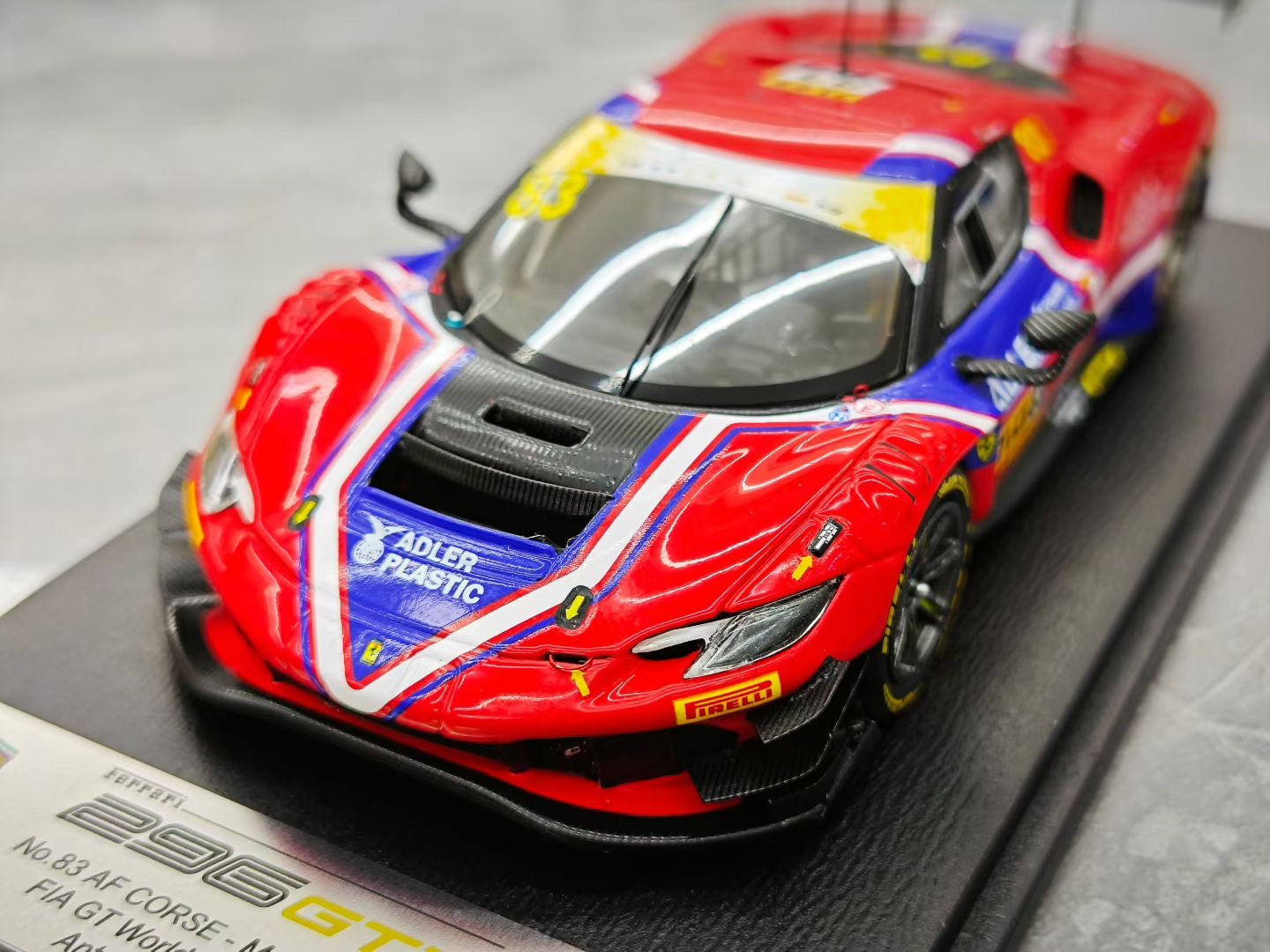 Looksmart 1/43 2024 Macau GT Cup AF Ferrari 296 GT3
