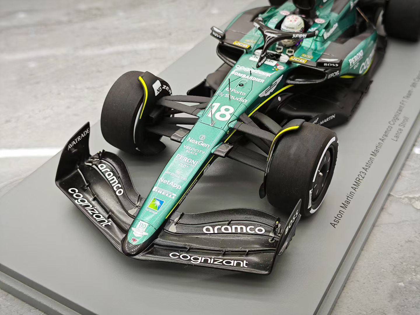 Spark 1/18 2023 Canada Grand Prix AMR23 Stroll F1