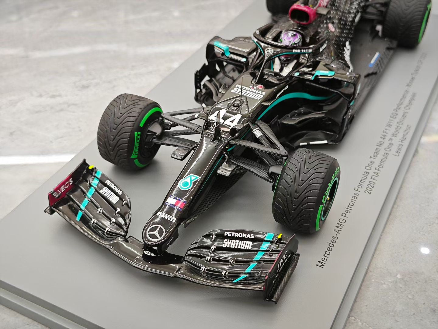 SPARK 1/18 2020 Türkiye W11 Hamilton 7-time champion