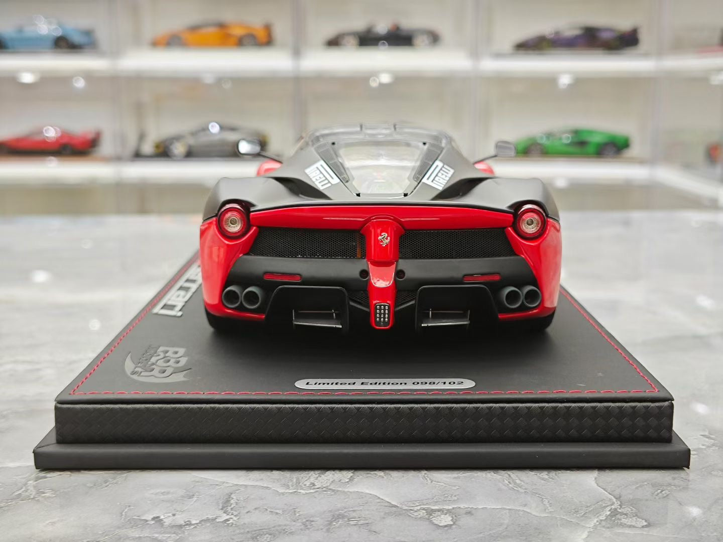 BBR 1/18 Ferrari LaFerrari Test Alloy Model