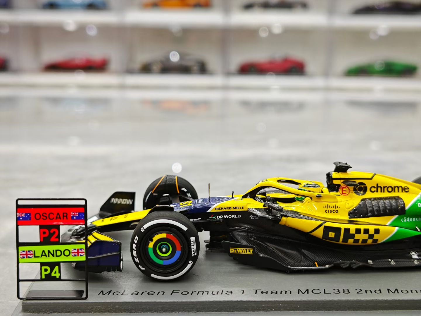 SPARK 1/43 2024 Monaco Grand Prix McLaren MCL38 Piastri F1