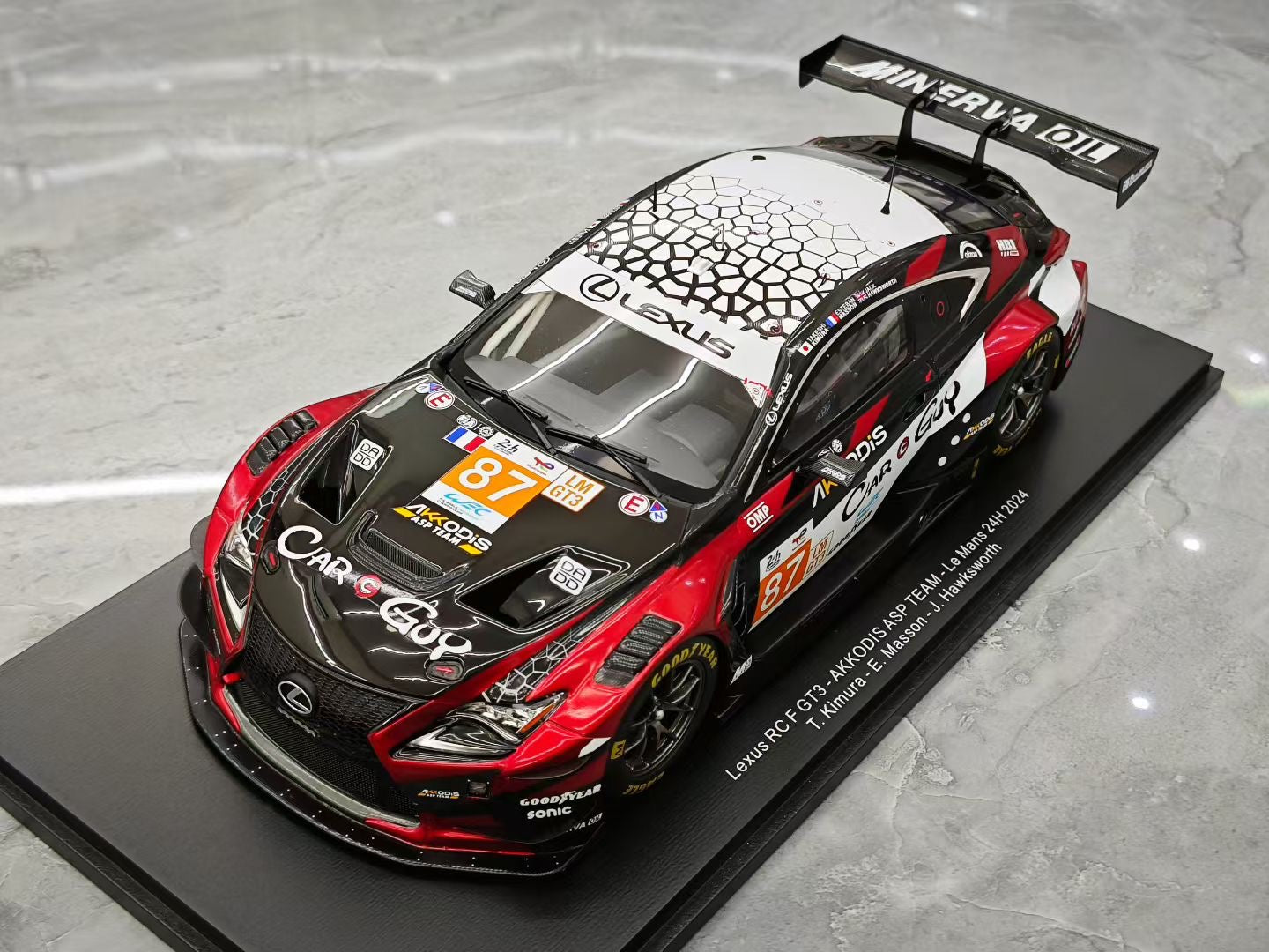 SPARK 1/18 2024 Le Mans Lexus RC F GT3