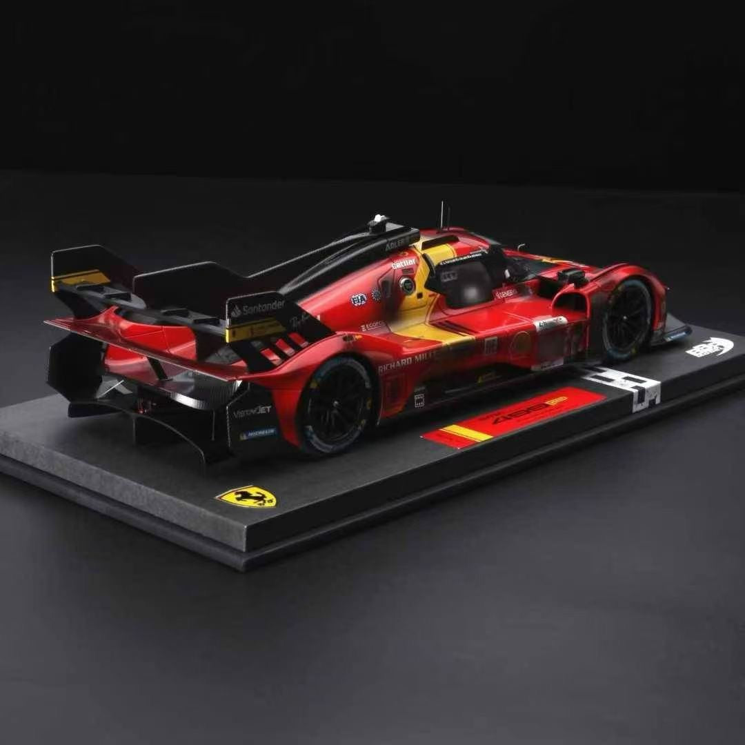 BBR 1/18 Ferrari 499P Centennial Le Mans No. 51 2023 race-winning car Limited edition after the race