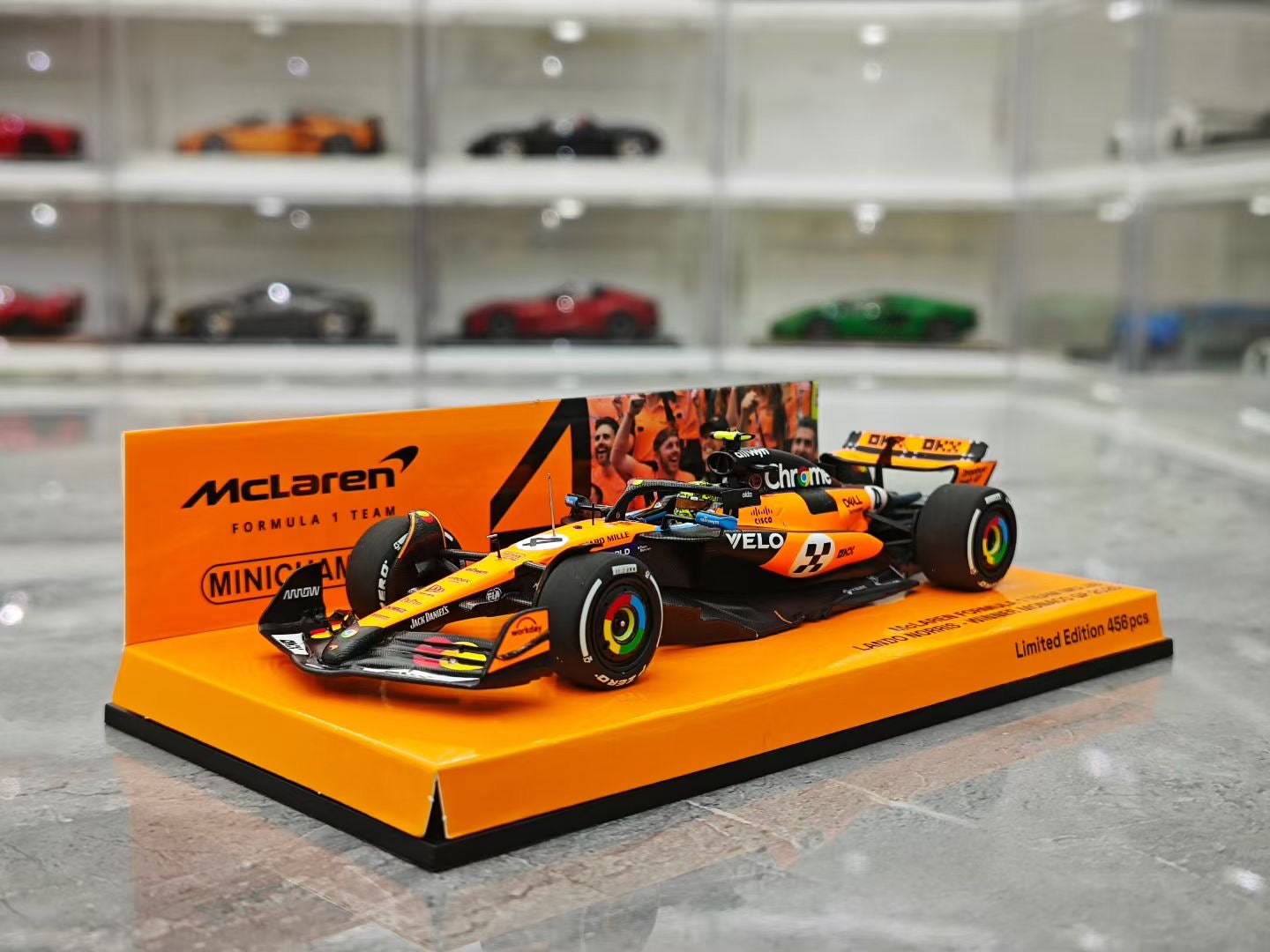 Minichamps 1/43 2025 Monaco Grand Prix MCL39 Norris F1