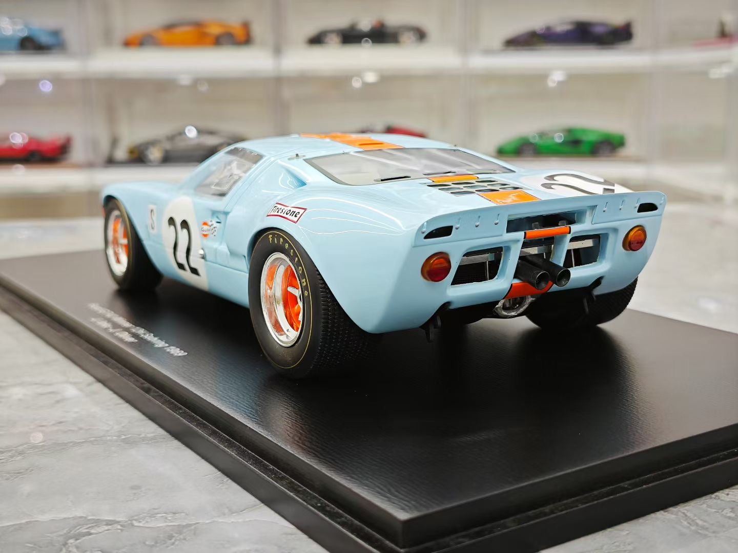 Spark 1/18 1969 Le Mans Sebring Endurance Race Victory Ford GT40