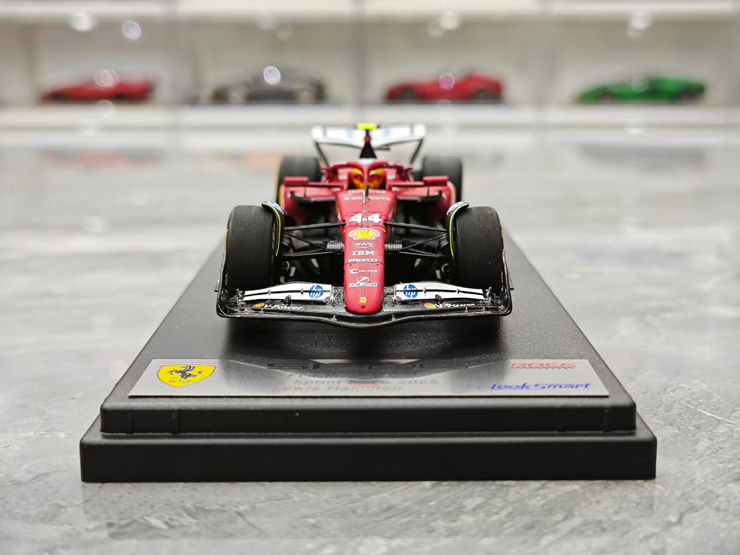 Looksmart 1/43 2025 Chinese Grand Prix Ferrari SF25 Hamilton F1