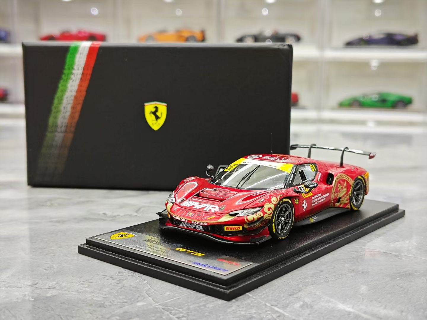 Looksmart 1/43 2024 Macau GT Cup AF Ferrari 296 GT3