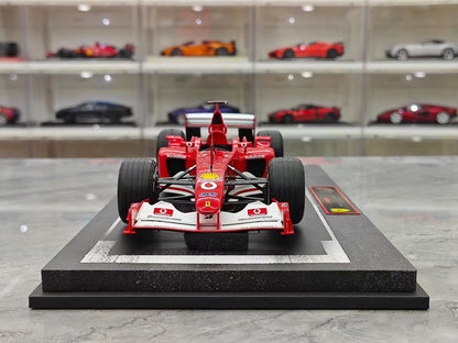 BBR 2002 San Marino Ferrari F2002 Schumacher World Champion 1:18