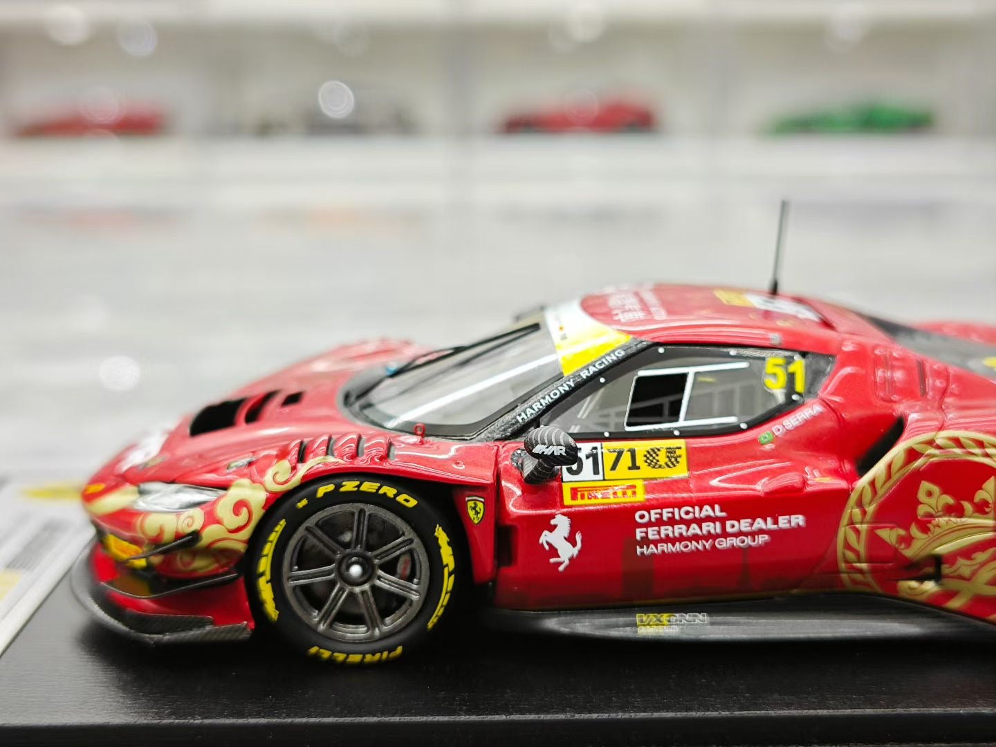 Looksmart 1/43 2024 Macau GT Cup AF Ferrari 296 GT3