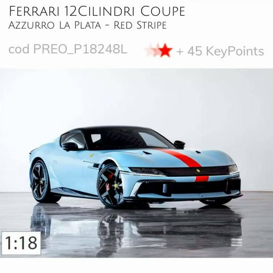 🇮🇹BBR🇨🇳 First Pre-order: Ferrari 12 Cilindri Coupe P18248 (Plain Art Version)