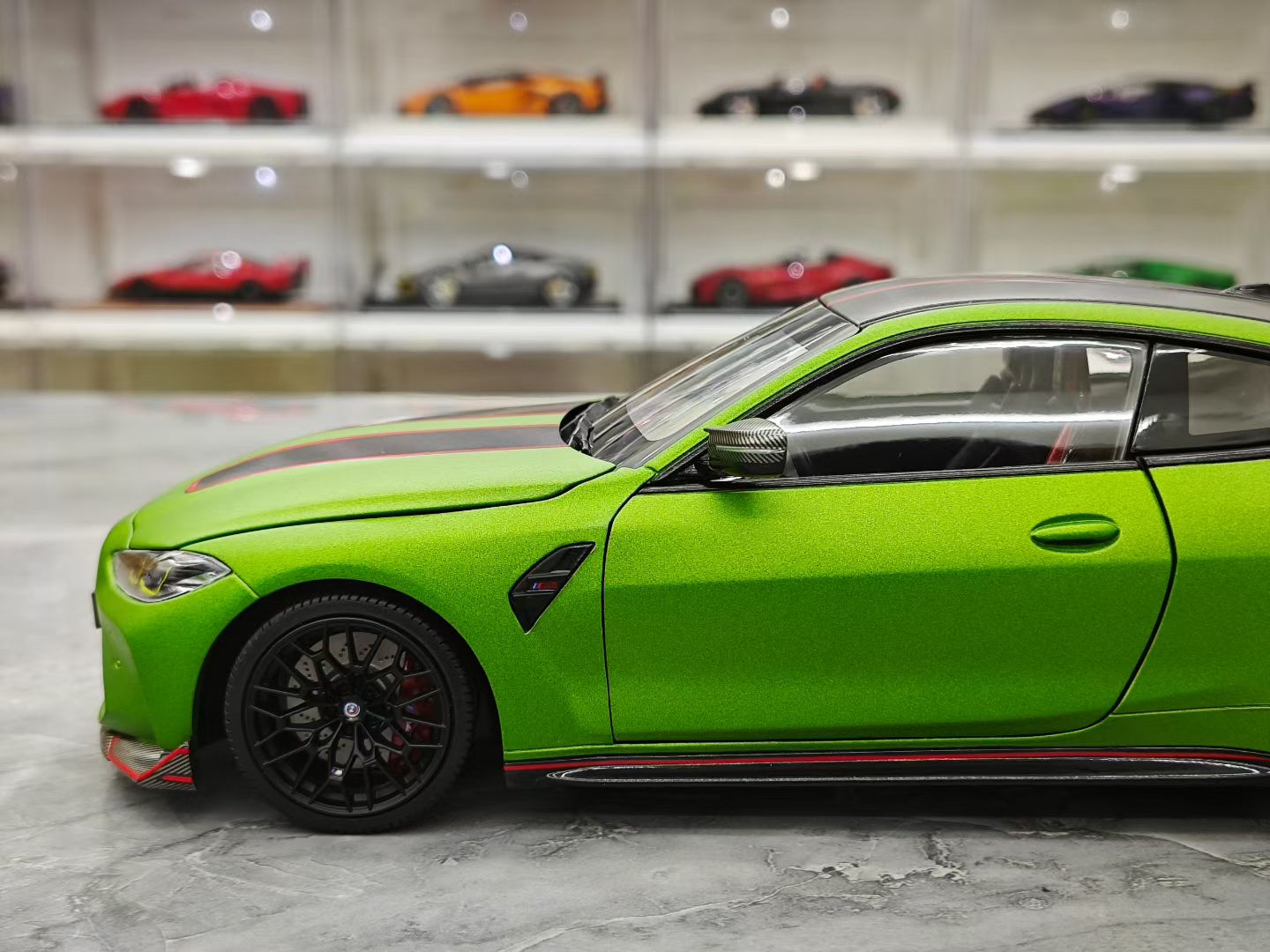 MINICHAMPS  1/18 BMW M4 CSL Alloy