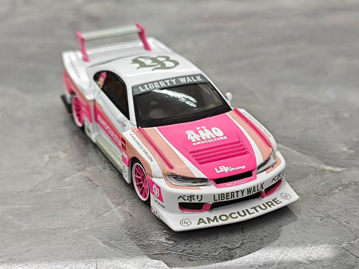 MINI GT Nissan Silvia S15 LB Widebody 1:64 #1239 — Blister Pack: 108 / Carded: 115