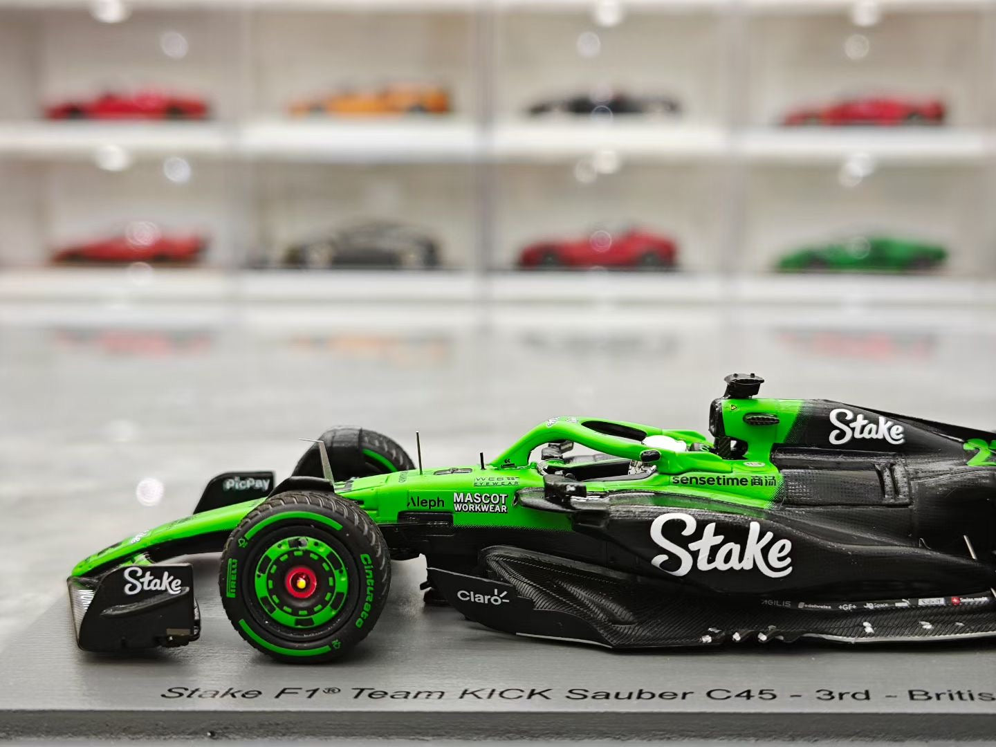 Spark 1/43 2025 British GP C45 Sauber Resin Hulkenberg F1