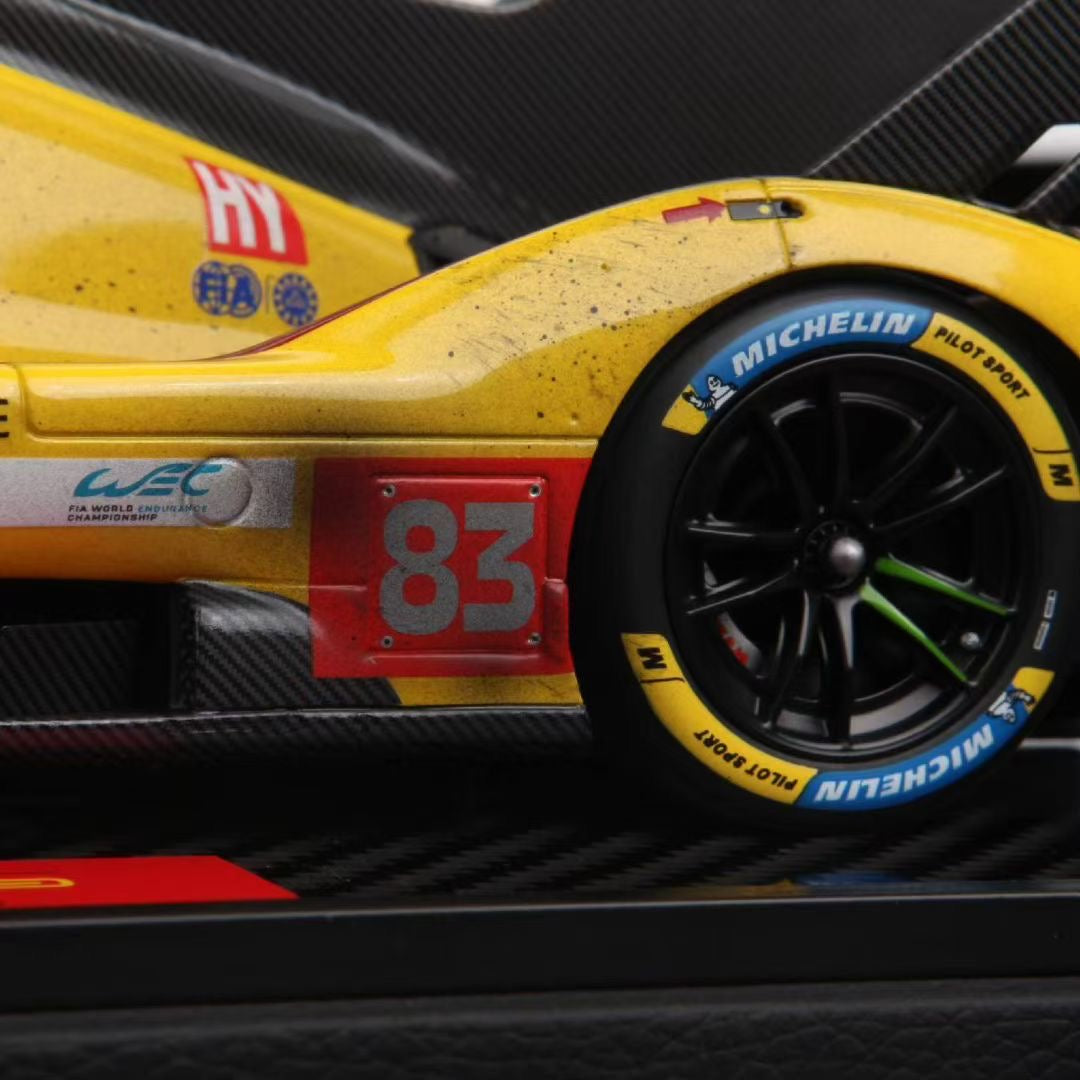 BBR 1/18 New Leather Sole Ferrari 499P Le Mans 2025 Car No. 83 Champion Ye Yifei