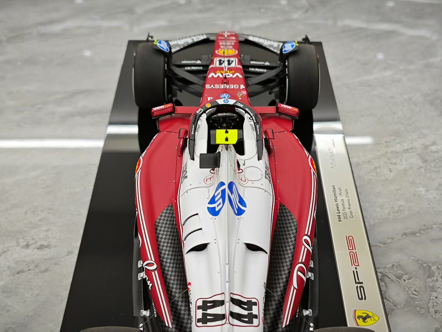 Amalgam 1/18 2025 Monza GP SF25 Hamilton F1