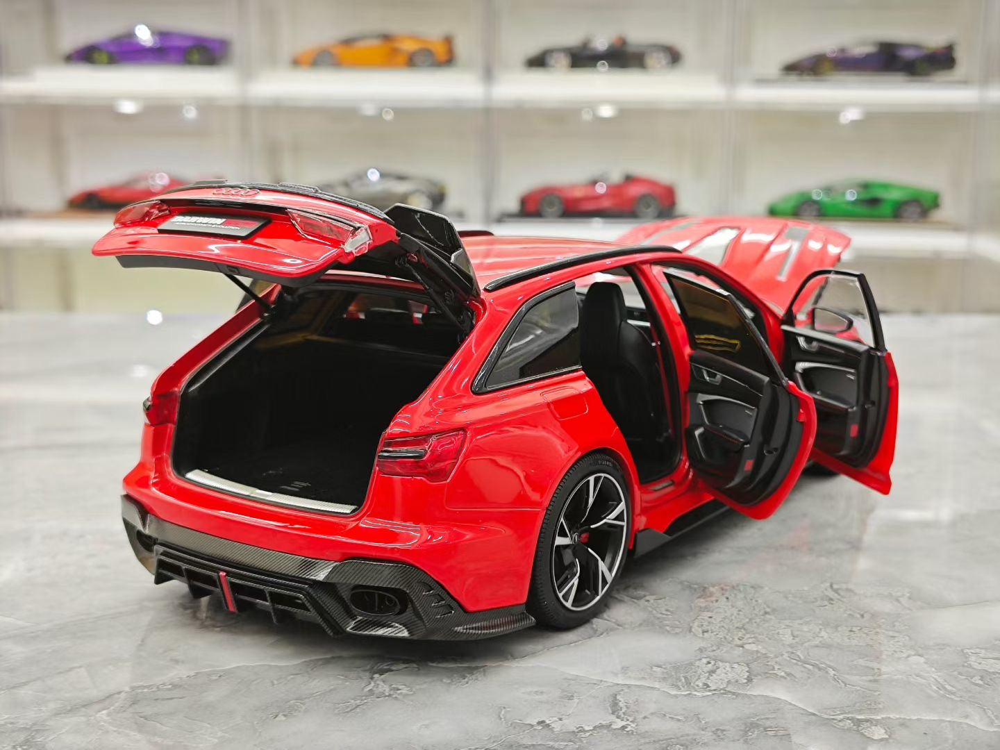 KiloWorks 1/18 Audi RS6 DarwinPRO Alloy