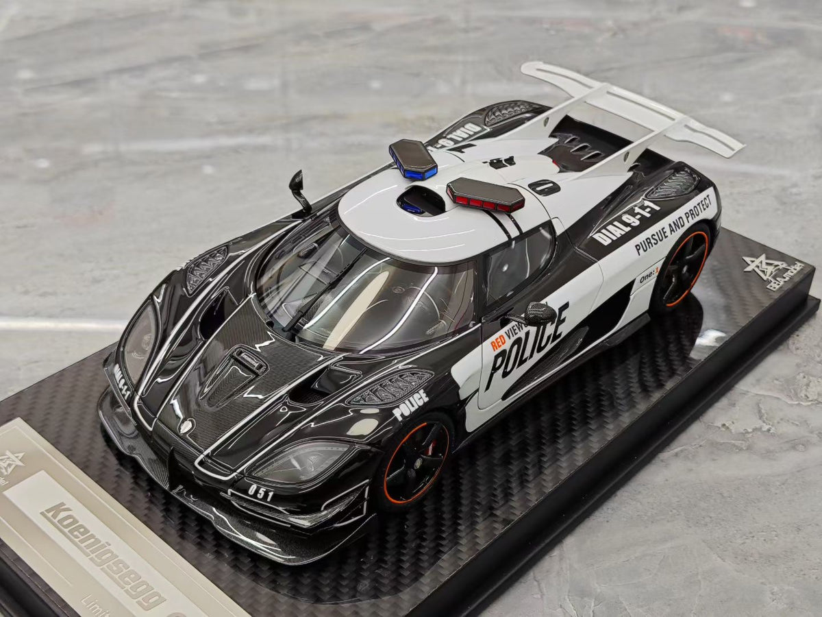 BBA Model Koenigsegg One:1 1:18 Resin Model