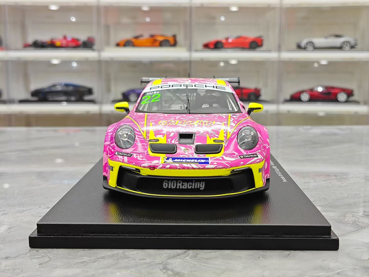 Spark 2025 Carrera Cup Porsche 911 GT3 Cup #22 (1:18 Resin Model)