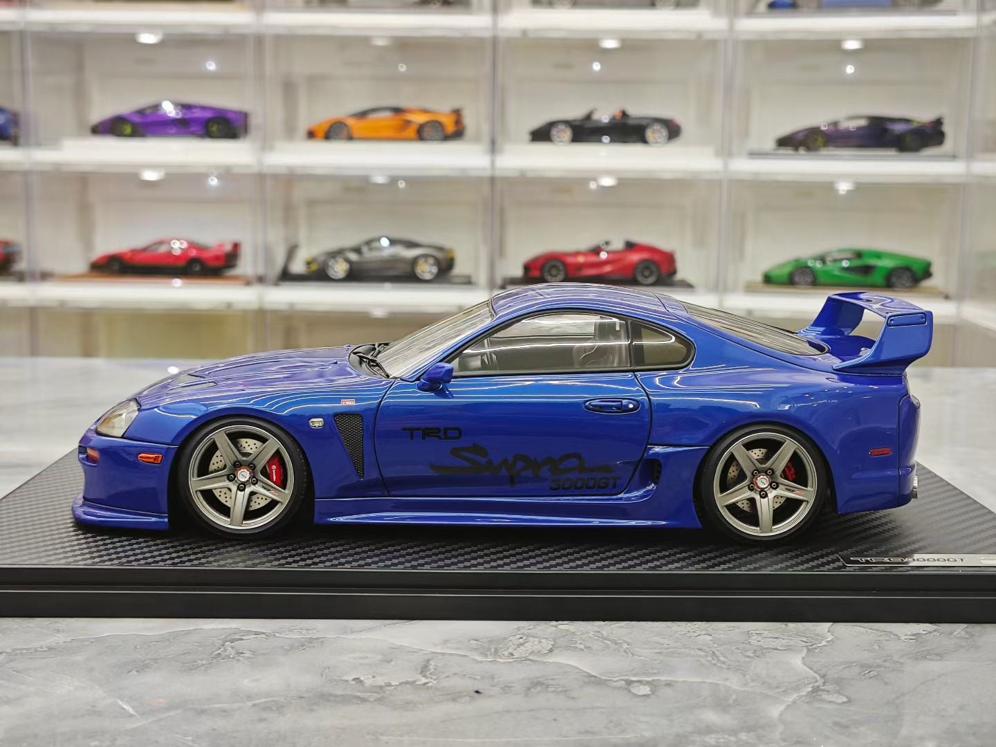 IG 1/18 Toyota Supra A80 TRD 3000GT JDM Resin Model
