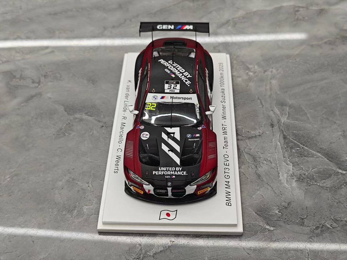 Spark 2025 Suzuka 1000km – BMW M4 GT3 EVO (1:43 Resin Model)