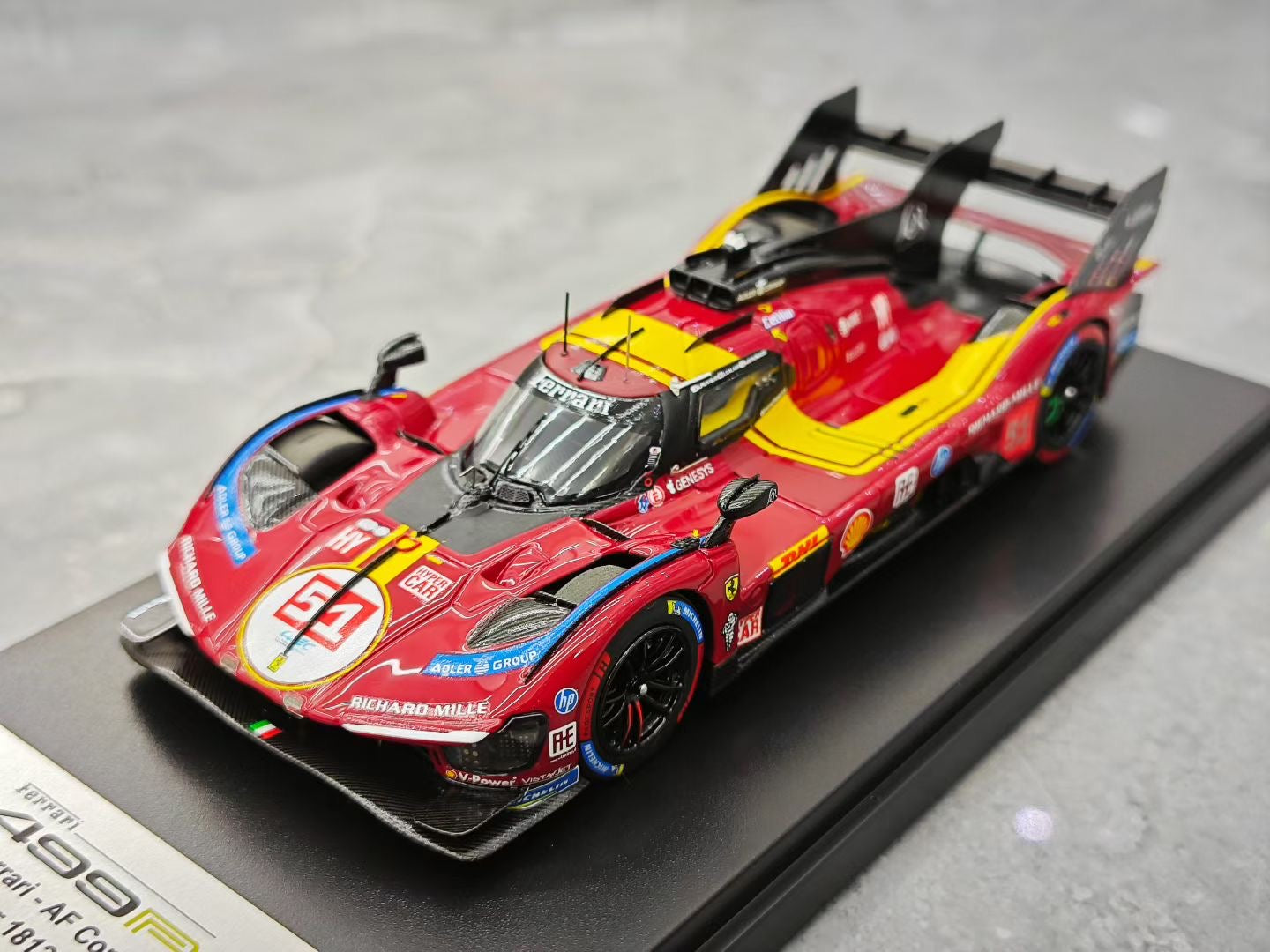 BBR 1/43 2025 Endurance Race Ferrari 499P Resin