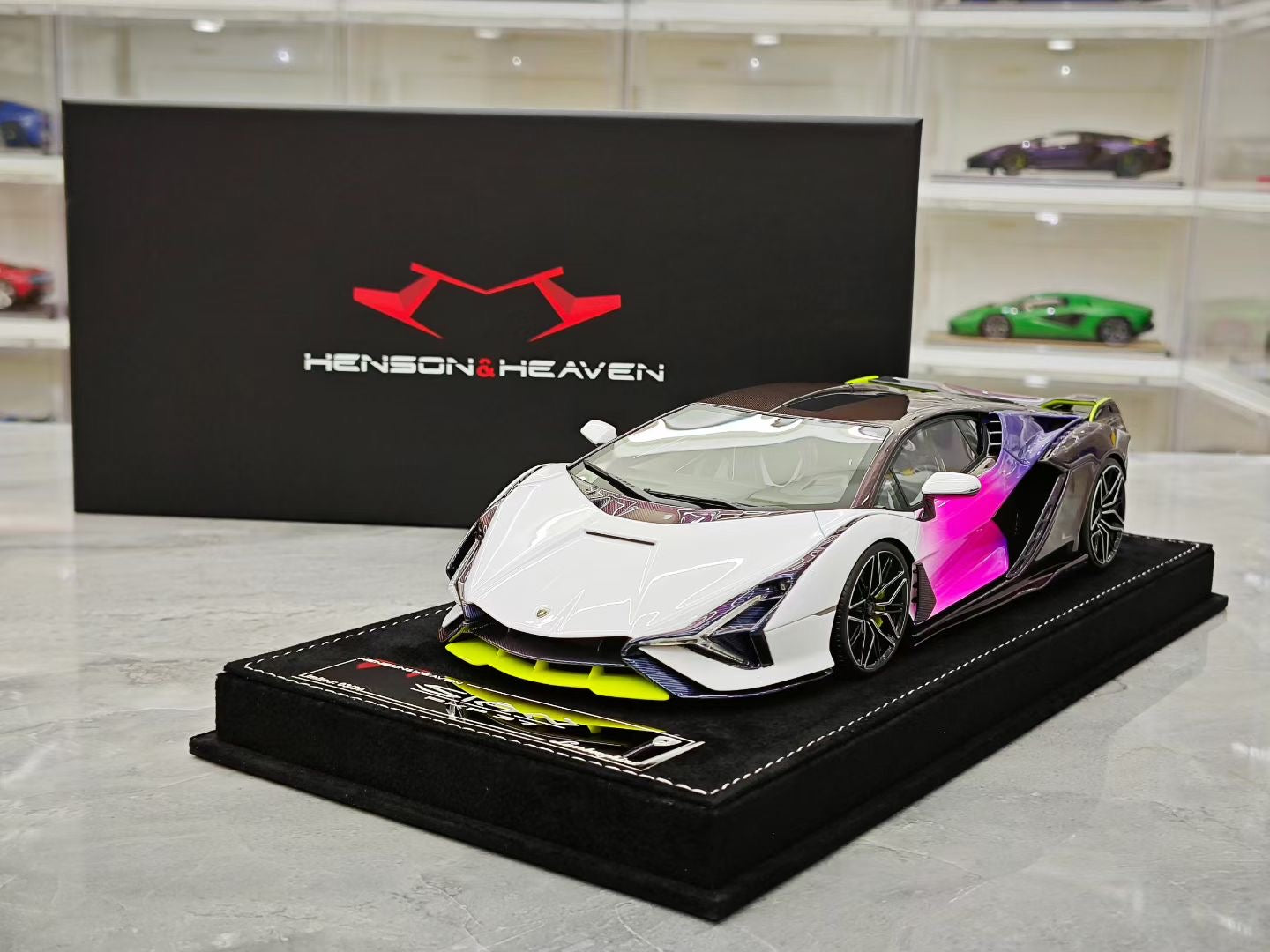 HH Model 1/18 Lamborghini Sian FKP 37