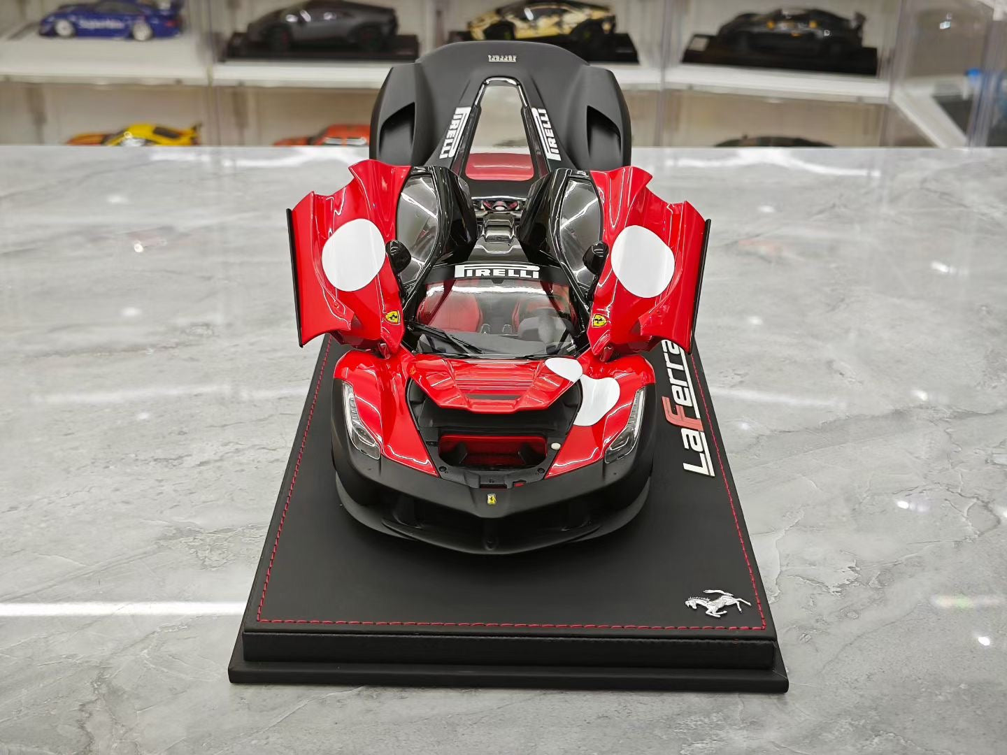 BBR 1/18 Ferrari LaFerrari Test Alloy Model