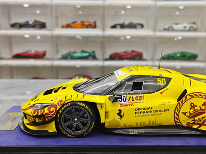 Looksmart 1/18 scale 2024 Macau GT Cup Ferrari 296 GT3 resin