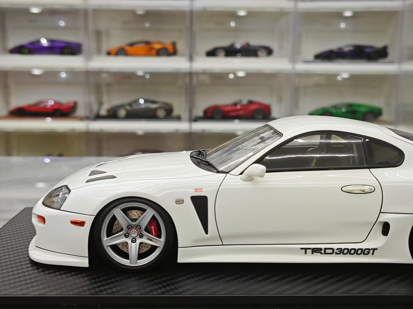 IG 1/18 Toyota Supra A80 TRD 3000GT JDM Resin Model