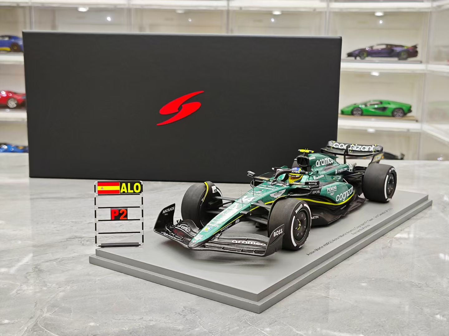 Spark 1/18 2023 Canada Grand Prix AMR23 Alonso F1