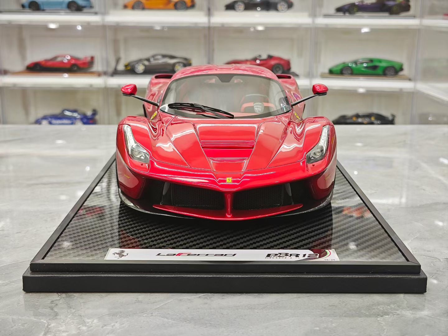 BBR 1/12 Ferrari LaFerrari Hamilton Red Resin