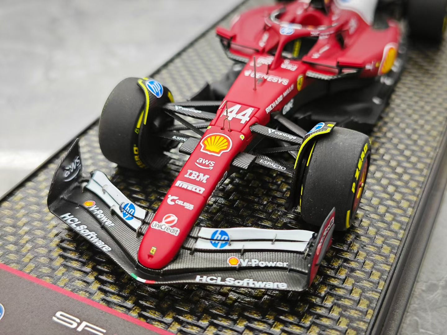 BBR 1/43 SF25 Hamilton F1 Model for the 2025 Chinese Grand Prix
