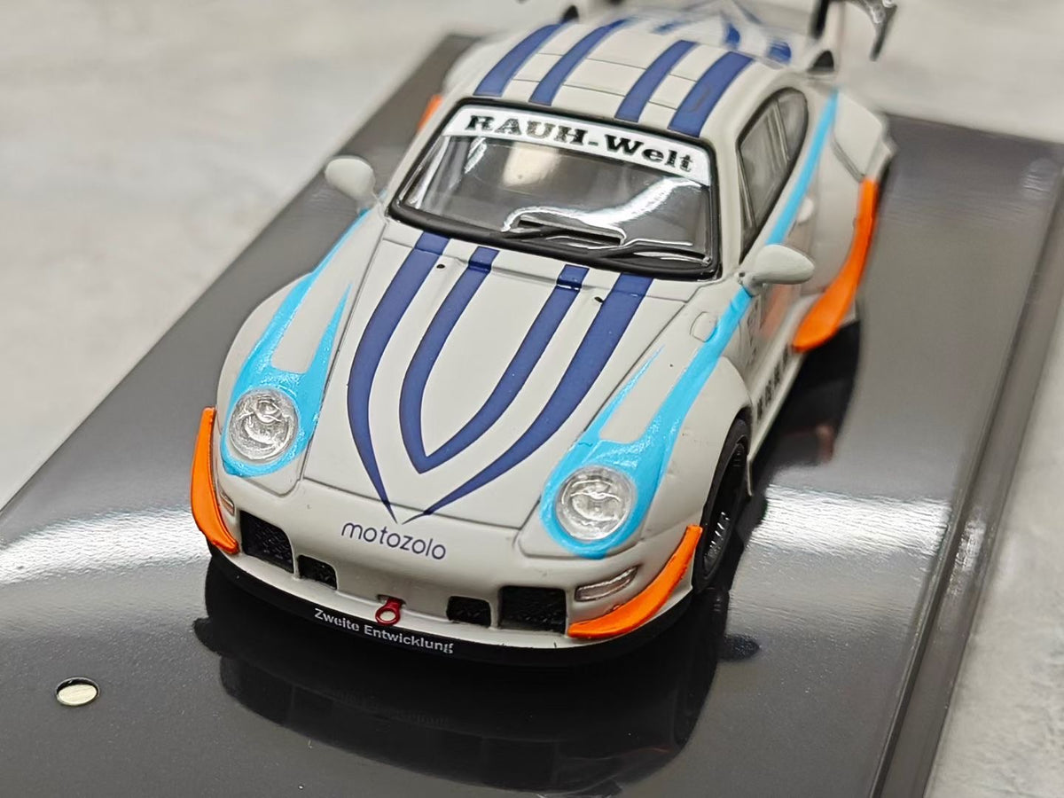 MOTORHELIX Porsche RWB 993 Widebody Die-cast Model (1:64 Scale)