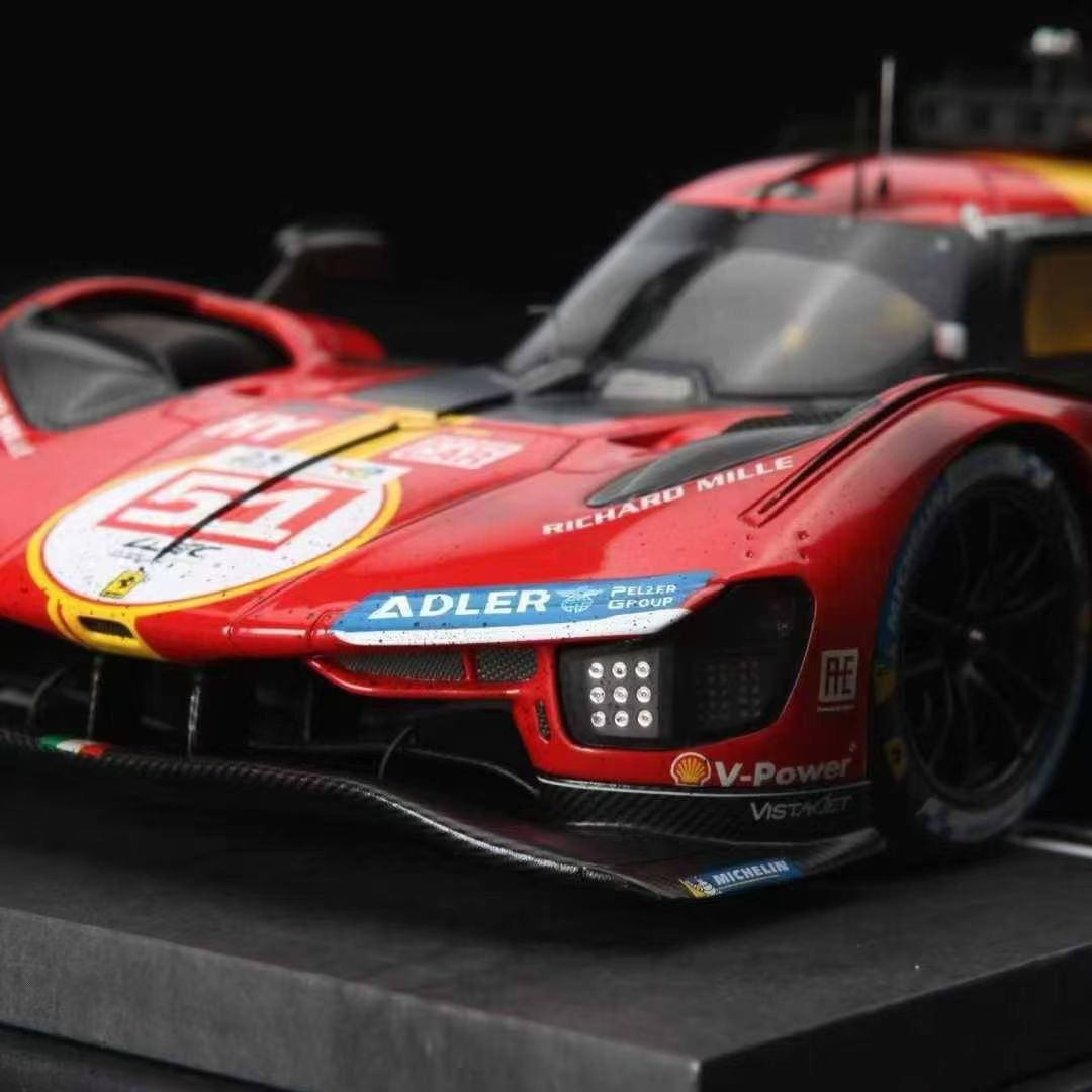 BBR 1/18 Ferrari 499P Centennial Le Mans No. 51 2023 race-winning car Limited edition after the race