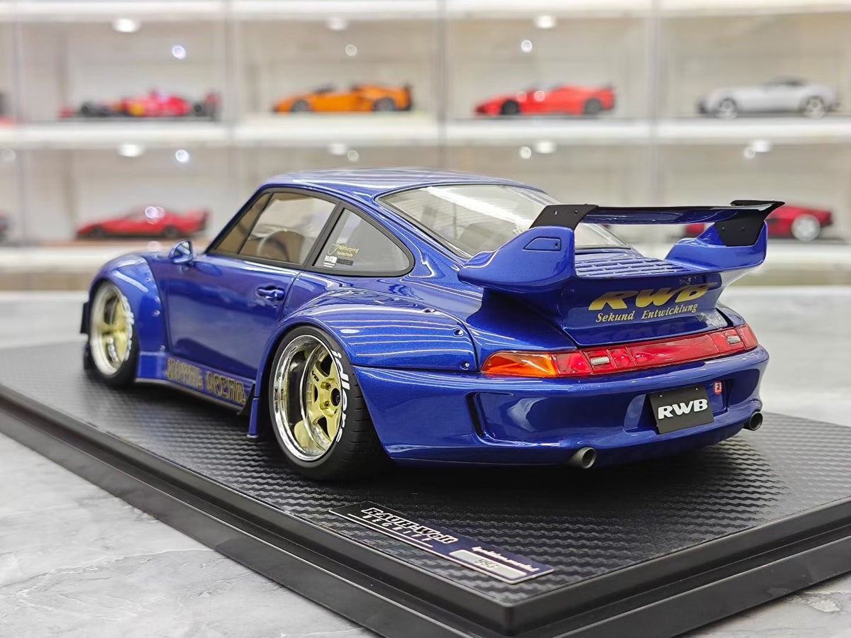 IG Porsche RWB 993 Resin Model Car (1:18 Scale)