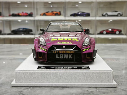 BBA Model 1:18 Scale Nissan GT-R (R35) LB-Silhouette Works GT-RR