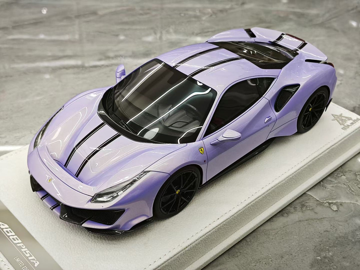 BBA Model 1:18 Scale Ferrari 488 Pista Limited Edition (Resin)