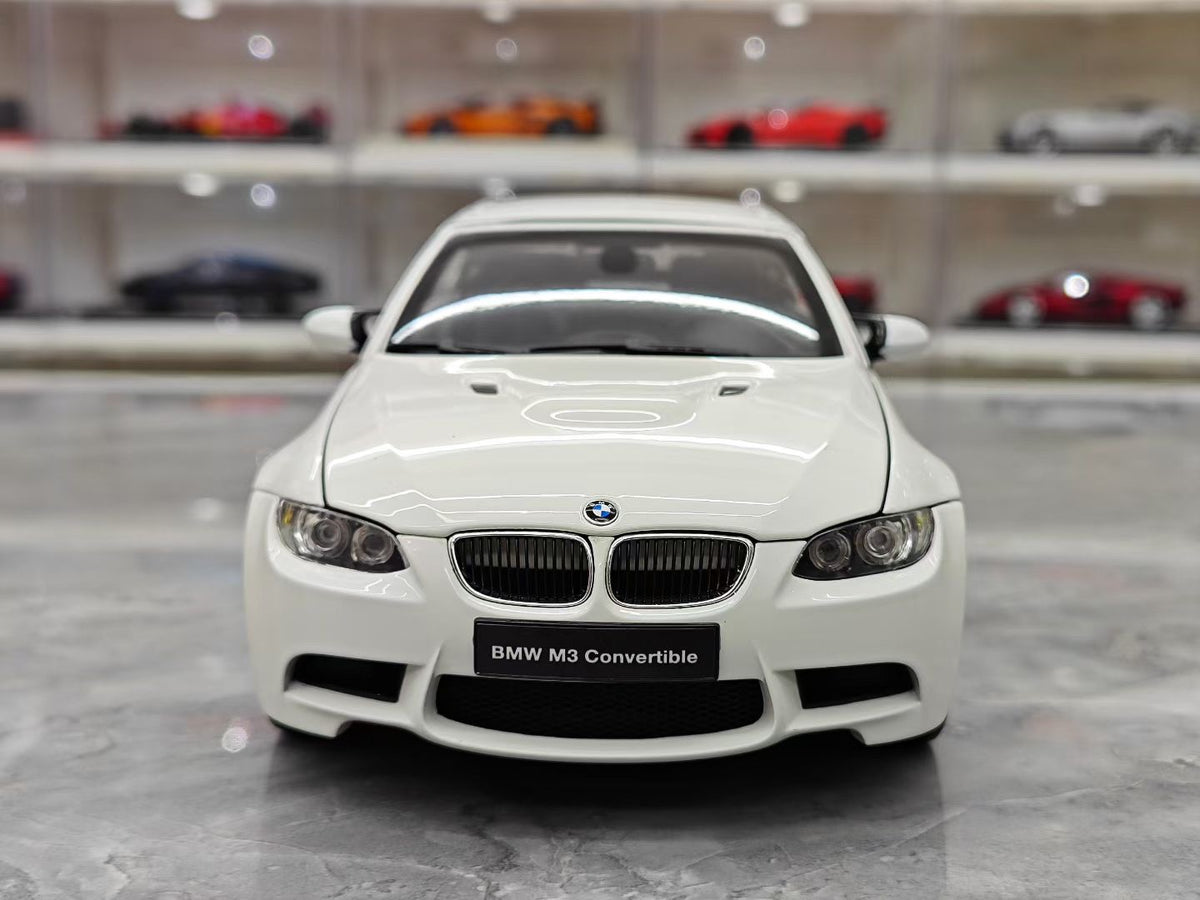 Kyosho BMW M3 Convertible, 1:18 scale die-cast model with fully opening parts