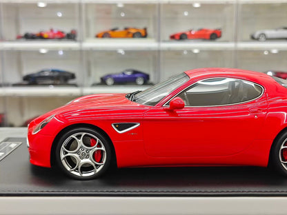 MOTORHELIX 1/18 Alfa Romeo 8C Competizione (2008) – Alfa Red – MH393