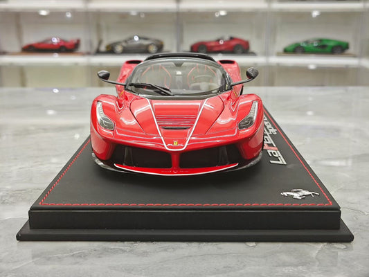 BBR 1/18 Ferrari LaFerrari Convertible Alloy Black Wheels