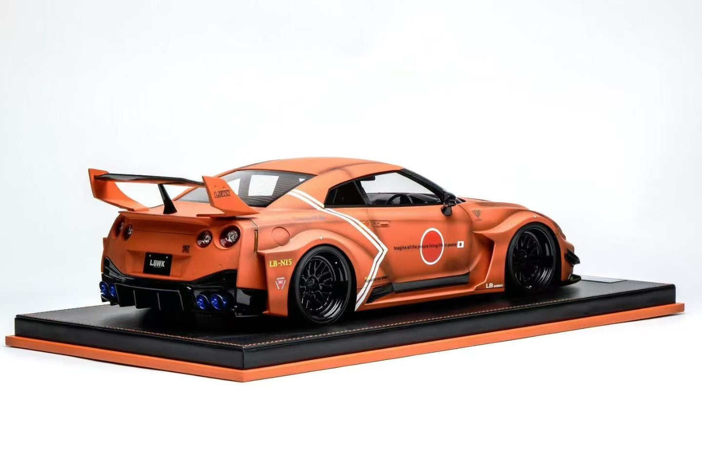 IVY [New Product] Introduces the IVY Image Series: Customized LB-Silhouette Works GT Nissan 35GT-RR 1/12 Resin Car Model in Battle Gray