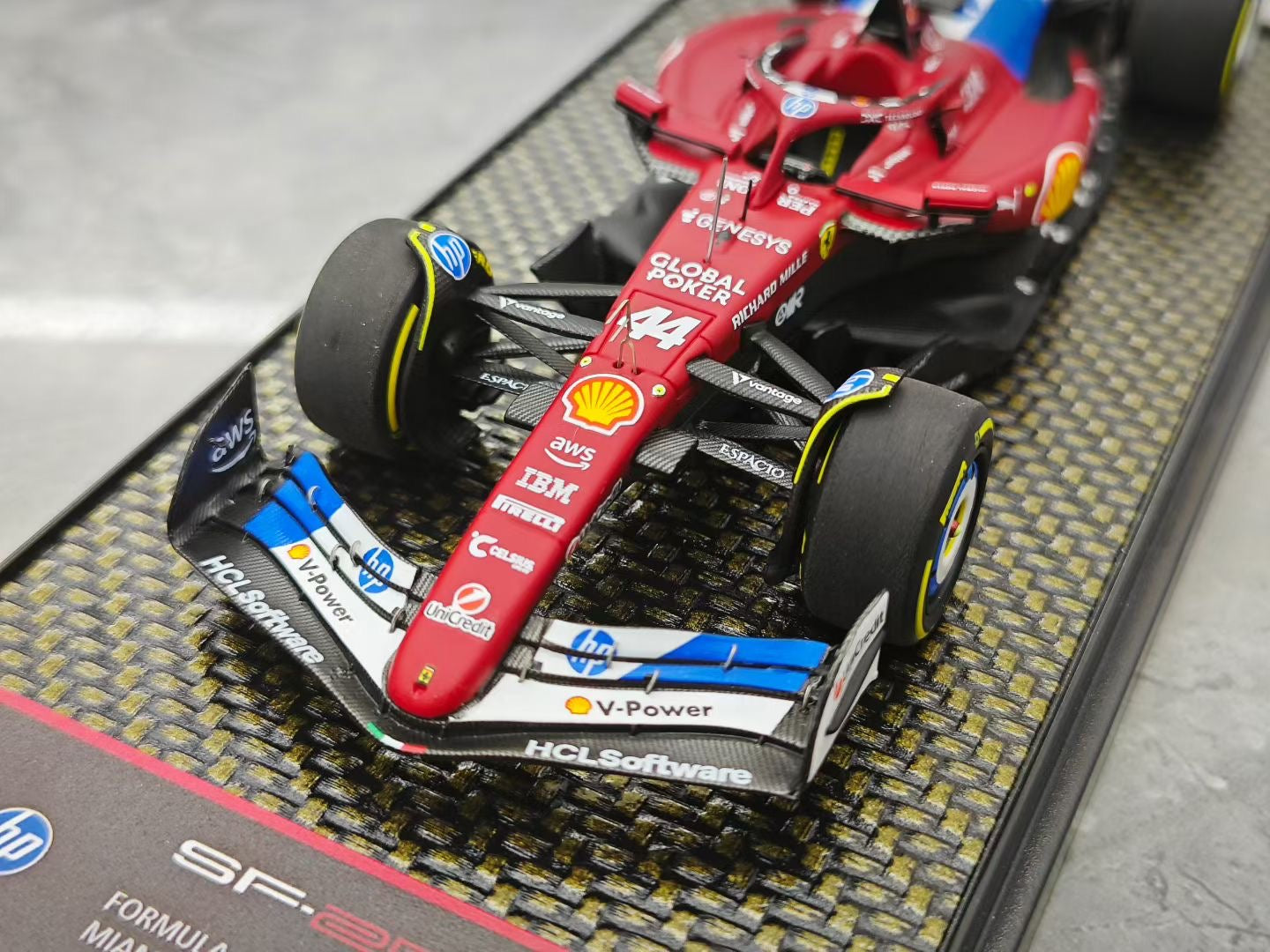 BBR 1/43 2025 Miami Grand Prix SF25 Hamilton F1