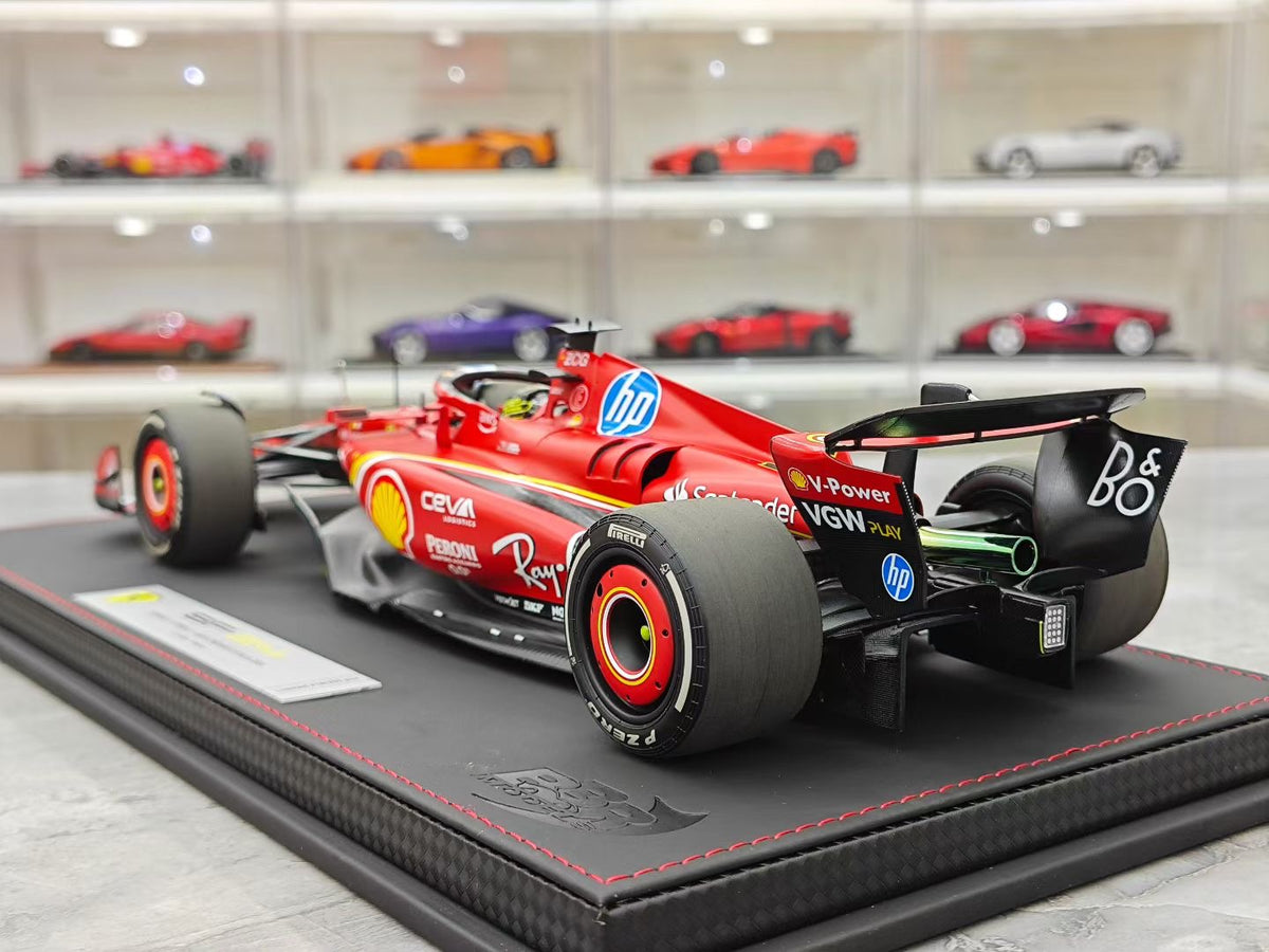 BBR 2024 Monza GP – Ferrari SF24 (Leclerc, Winner) – 1:18 Die-cast