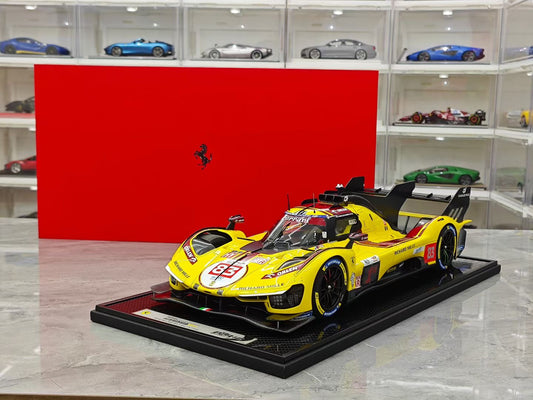 BBR 1/12 2025 Le Mans Victory Ferrari 499P No. 83, Ye Yifei
